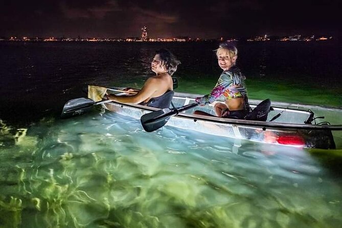 Venice Clear Kayak Glass Bottom LED Night Tour - The Shell Collection Nets: Hands-On Underwater Treasure Hunting
