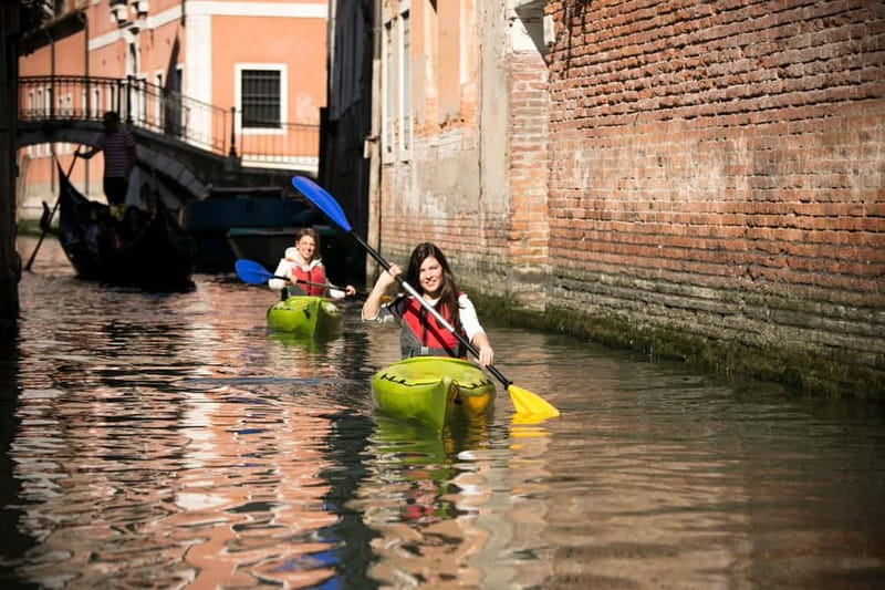 Venice: Guided Canal Kayak Tour at Day, Night, or Sunset - Key Points