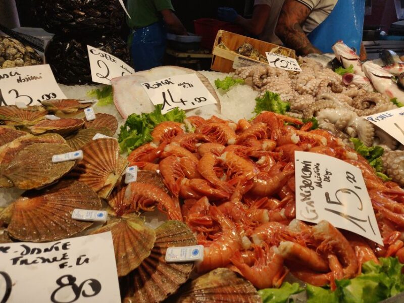 Venice: Local Fish Market With Cicchetti, Lunch, and Wine - Key Points