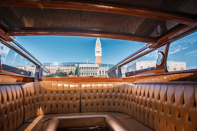 Venice Marco Polo Airport Private Departure Transfer - The Water Taxi Experience: Views and Comfort