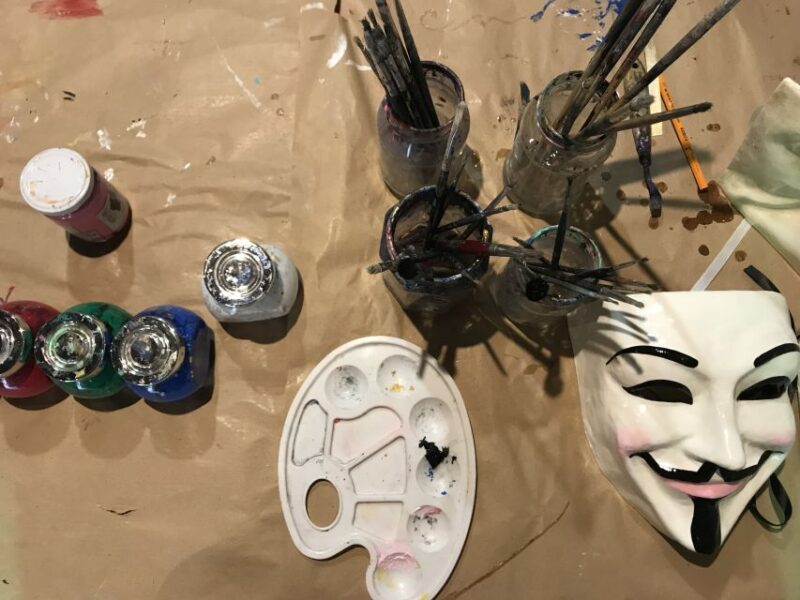 Venice: Paint your own Venetian Mask Workshop - The Venice Workshop Venue and Group Size