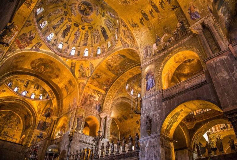 Venice: St Mark's Basilica Entry Ticket with Audio Guide App - Inside St. Marks Basilica: What the Audio Guide Highlights