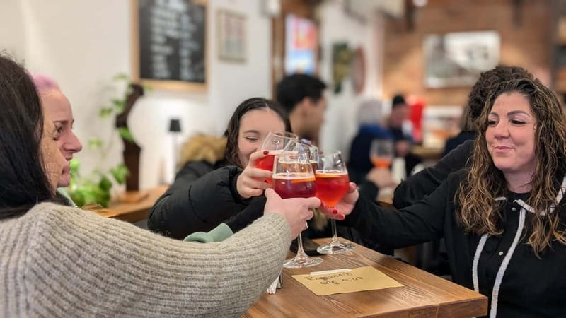 Venice: Street Food Tour Cicchetti, Spritz, Wine & Anecdotes - The Final Stop with Venetian Dessert