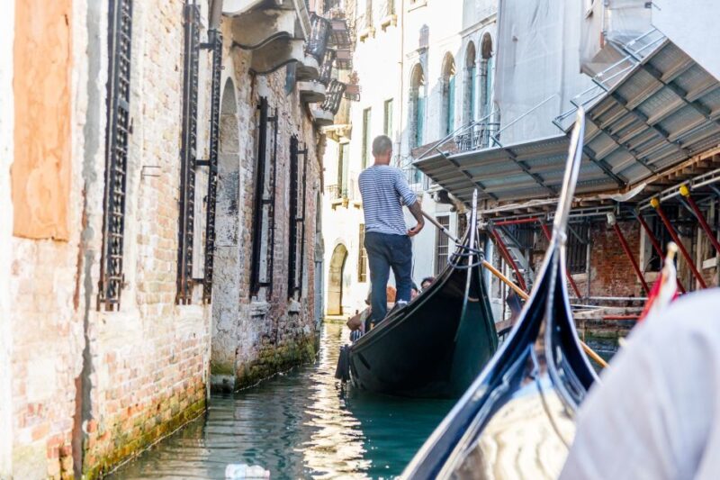 Venice: Traditional Shared Gondola Ride - The Route: Small Canals to the Grand Canal