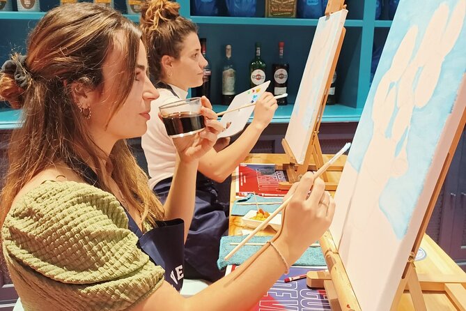 Vermouth-Art, paint and sip and Spanish Vermouth - An Artistic and Tasty Experience in Barcelona for $40.12