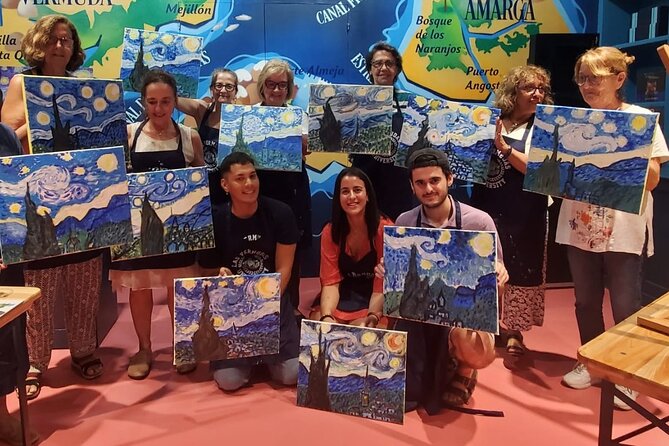 Vermouth-Art, paint and sip and Spanish Vermouth - Iconic Art Styles Recreated in a Fun Painting Session