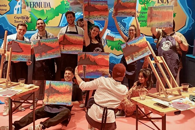 Vermouth-Art, paint and sip and Spanish Vermouth - The All-Inclusive Experience with Food and Drink