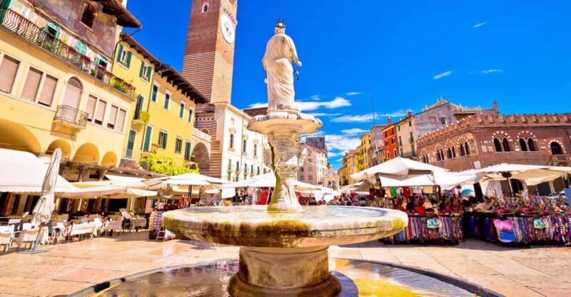 Verona Historic Walking Tour - Exploring Piazza delle Erbe and the Market Scene