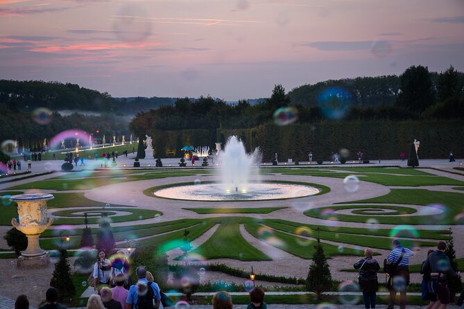 Versailles Palace Audio-Guided Tour by Shuttle from Paris - The Gardens and Fountains from April to October