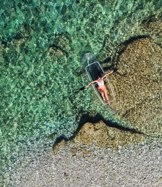 Verudela: Clear Kayak Rentals - The Islands and Underwater Highlights