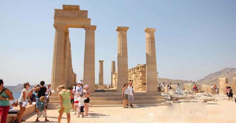 Very Best of Rhodes and LINDOS with Lunch Stop - Mandraki Harbour and the Site of the Colossus of Rhodes
