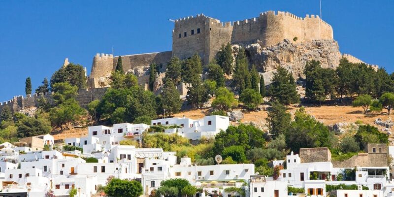 Very Best of Rhodes and LINDOS with Lunch Stop - Lindos Village and Its Famous Acropolis
