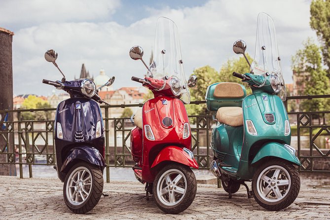 Vespa Rental Prague City Center - Discover Prague on a Vespa with All Necessary Equipment