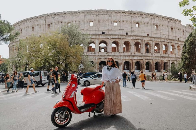 Vespa Ride in Rome Streets with Photography - Stops Along the Route: From Circus Maximus to Piazza Venezia