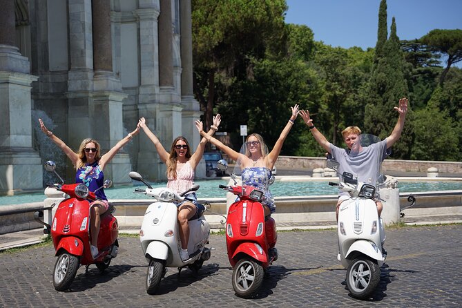 Vespa Scooter Tour in Rome with Professional Photographer - Explore Rome on a Vespa with a Professional Photographer for Lasting Memories