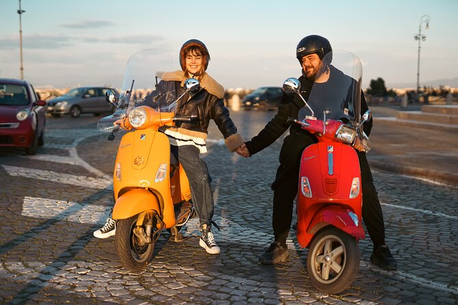 Vespa Scooter Tour in Rome with Professional Photographer - Panoramic Views from the Orange Garden on Aventine Hill