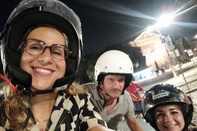 Vespa Sidecar Tour at Day/Night with Pickup - Scenic Drive Past Circus Maximus and Along the Tiber River