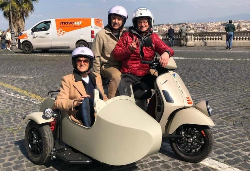 Vespa Sidecar Tour: Express Highlights of Rome - The Route: From Piazza del Popolo to Gianicolo Hill
