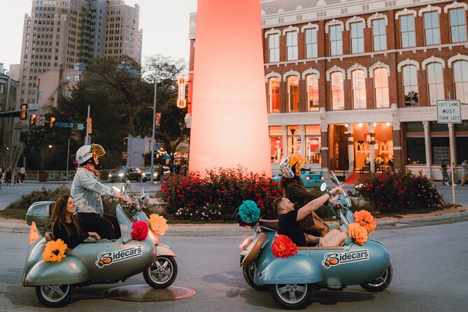 VESPA SiDECAR Tour in San Antonio with Tacos - Discover a Unique Way to See San Antonio: Vespa Sidecar Tours with Tacos