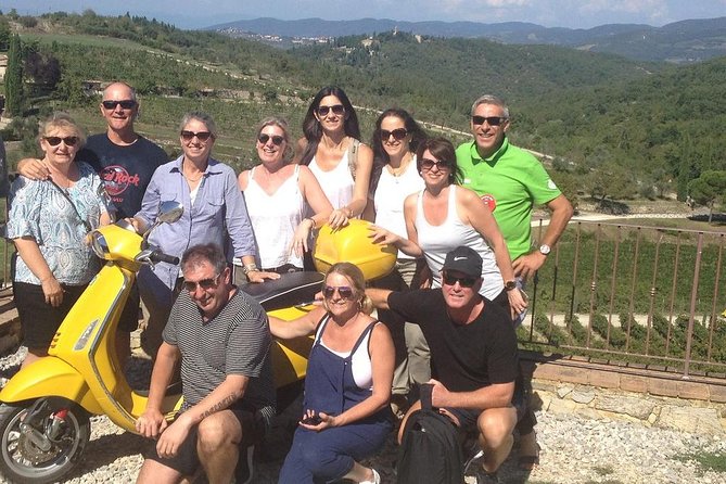 Vespa Tour in Chianti Small Group from Florence - Logistics and Group Size