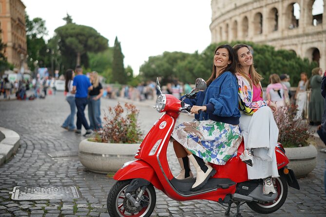 Vespa Tour in Rome with Pick up and Drop off - Food, Drinks, and Additional Costs