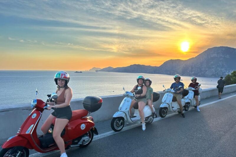 VESPA TOUR TENERIFE+BOAT TOUR CLIFFS OF THE GIANTS+BATH +LUNCH - Riding a Vespa Through Tenerife’s Coastal Roads