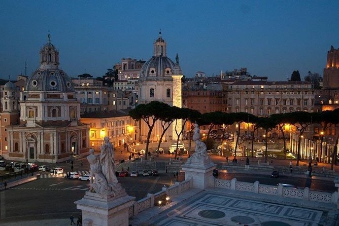 Vespa Tour with driver Rome By Night 3 hours - Key Points