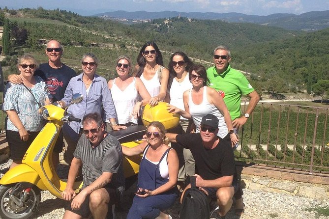 Vespa Tour with Lunch&Chianti Winery from Siena - Lunch and Wine Tasting Details