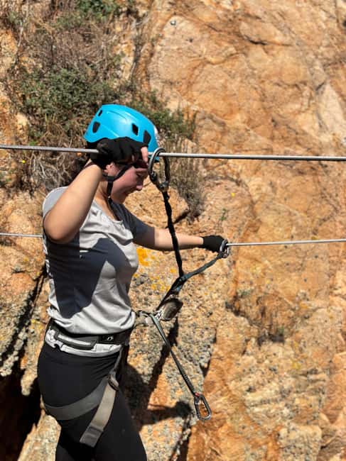 Via Ferrata Adventure in Costa Brava + Transport - Discovering the Only Coastal Via Ferrata in Europe