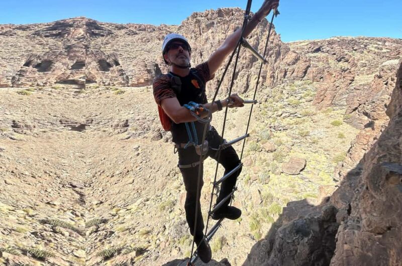 Via Ferrata Gran Canaria: Rock Climbing for beginners - From the Meeting Point to the Climbing Route