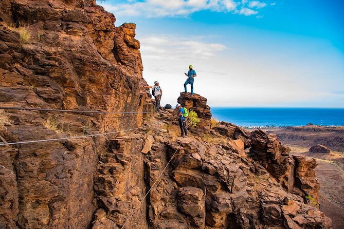 Via Ferrata in Gran Canaria. Vertical adventure park. Small groups - Family-Friendly Adventure and Suitable Fitness Levels