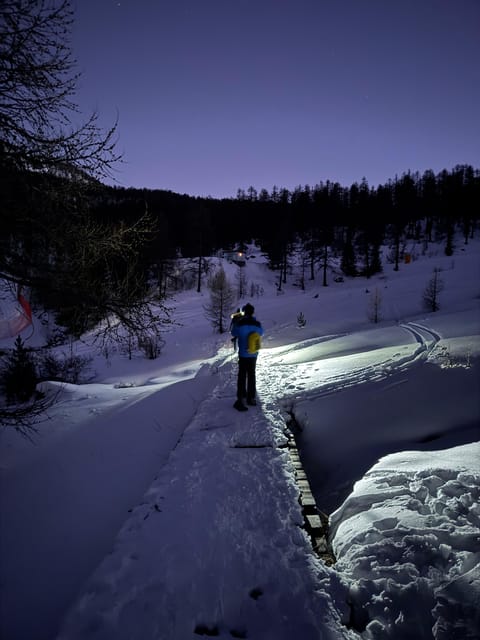 Vialattea: Night Snowshoeing under the Stars - Equipment and Safety Measures