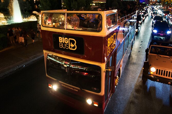 Viator Exclusive: 10:15PM Las Vegas Night Tour by Open-Top Bus - Key Points