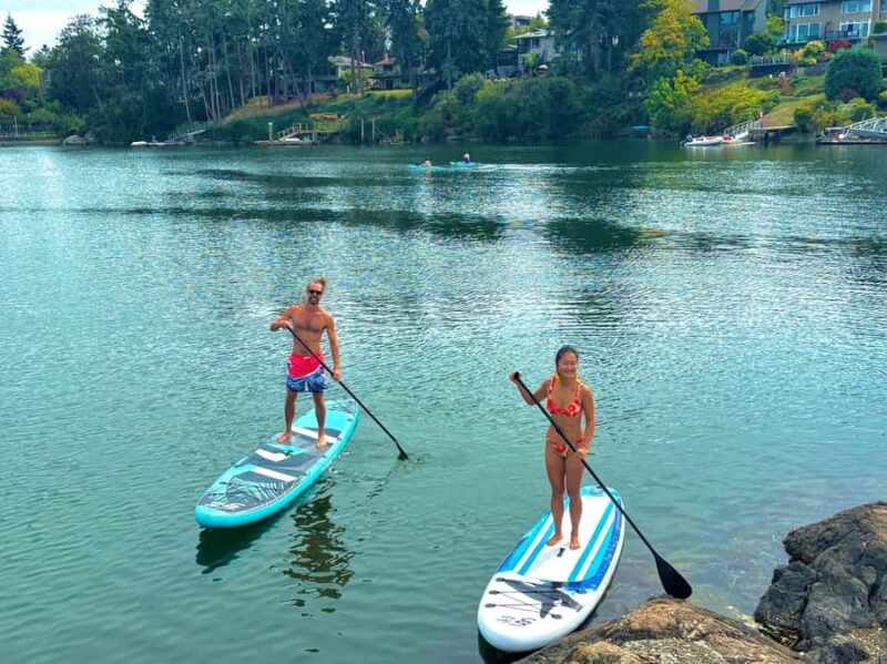 Victoria: Paddle Board Rental with Yoga and Lessons - Key Points