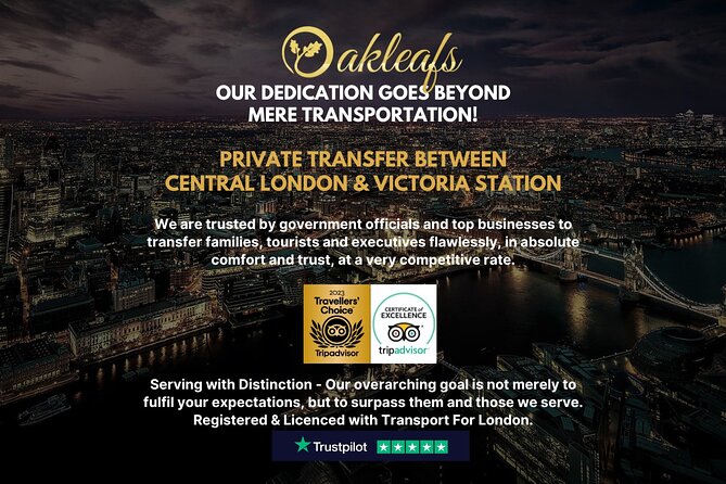 Victoria Station  Chauffeur/ Taxi - To & From Central London - From Victoria Station to Central London: A Stress-Free Start