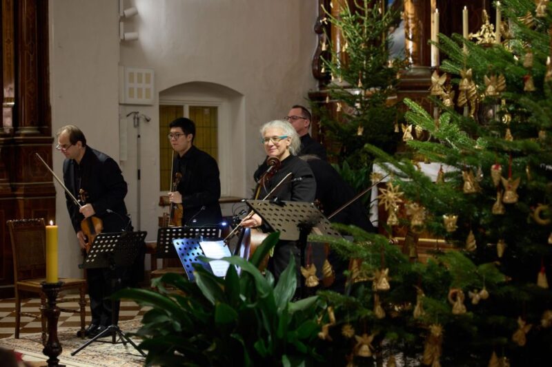 Vienna: A Little Night Music - Concert at Capuchin Church - The Performance by the Emperor Quartet Vienna