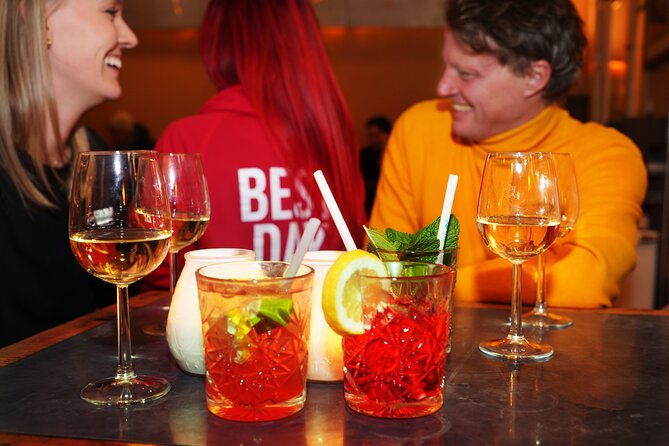 Vienna After Dark: Private Evening Food & Drink Experience - Sipping Wines and Cocktails at Hotel MOTTO