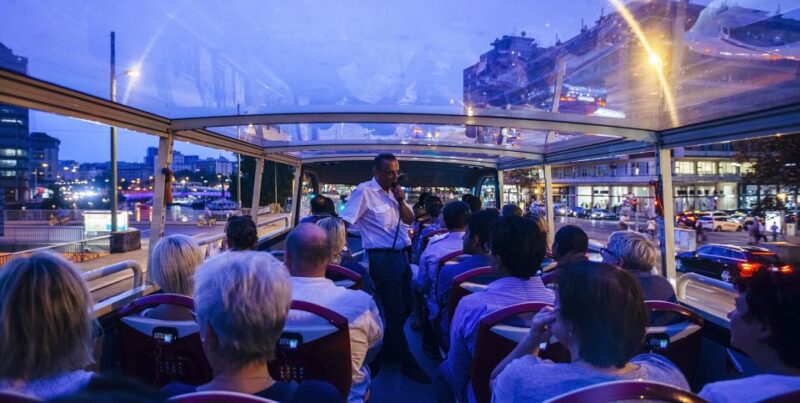 Vienna: Big Bus Night Tour by Open-Top Bus with Live Guide - Pass Through Vienna’s Most Famous Sights at Night