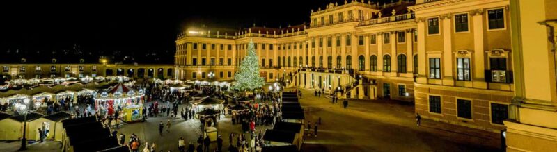 Vienna Christmas Markets from Bratislava - Maria-Theresien-Platz: The Vibrant, Modern Market Atmosphere