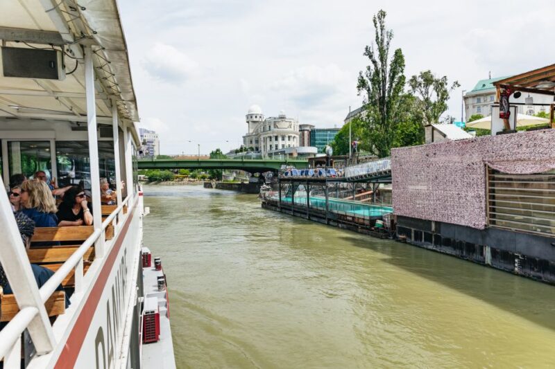 Vienna: City Cruise with Optional Lunch - The Route and Main Sights Along the Danube Canal