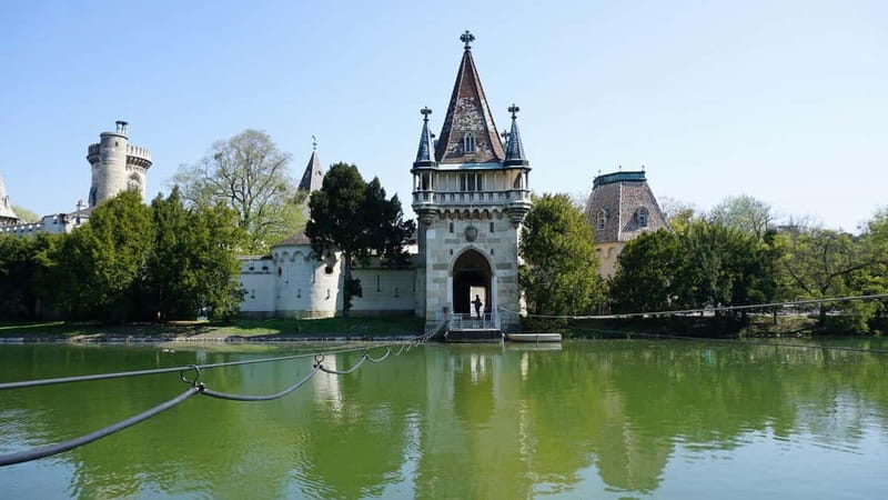 Vienna: Day Trip - Castles around Vienna + underground lake - Exploring the Old Liechtenstein Castle