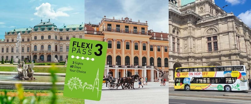 Vienna FLEX Pass Bestseller: Vienna Highlights - Navigating Vienna with the 72-Hour HOP ON HOP OFF Bus Tour