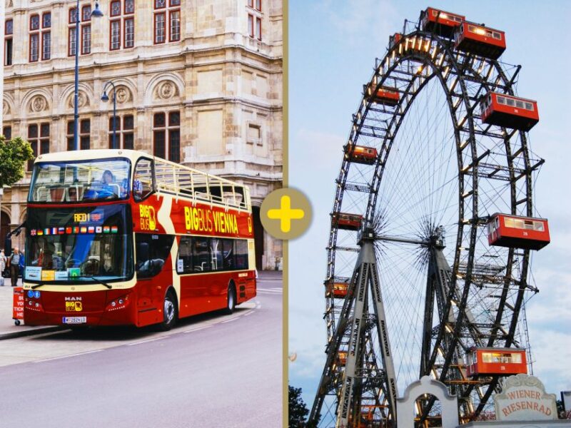 Vienna: Hop-on Hop-off, Ferris Wheel, and River Cruise - Enjoy the Iconic Wiener Riesenrad Giant Ferris Wheel