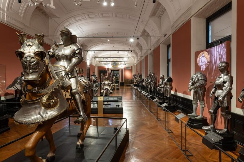 Vienna: Imperial Treasury & New Hofburg Palace Combo Ticket - The Imperial Armoury and Musical Instruments Collections