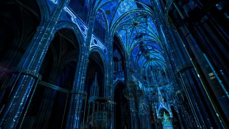 Vienna: Light of Creation Votive Church Immersive Light Show - The Impact of the Music and Visual Effects