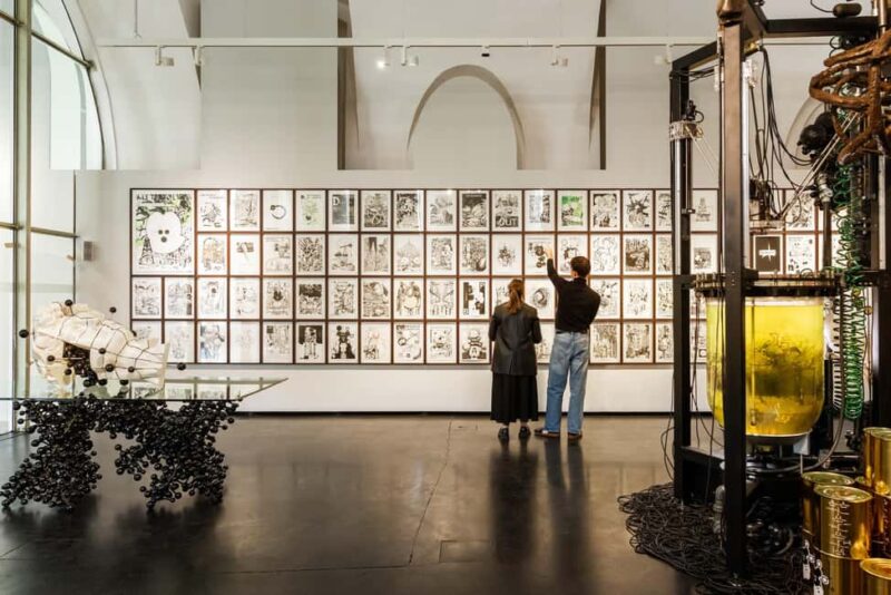 Vienna: MuseumsQuartier Entry to MQ Freiraum Exhibit - Key Points