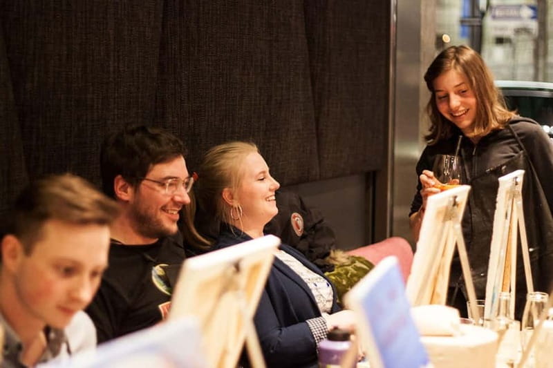 Vienna: Paint and Sip Evening - Key Points