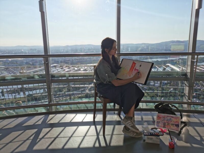 Vienna: Paint the Skyline and Danube Tower Free-Ride - Frequently Asked Questions