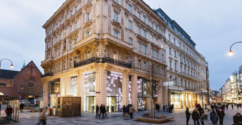 Vienna: Swarovski House Tour with Champagne & Gift - Exploring the Light Art Installation: IN LOVE WITH TOMORROW