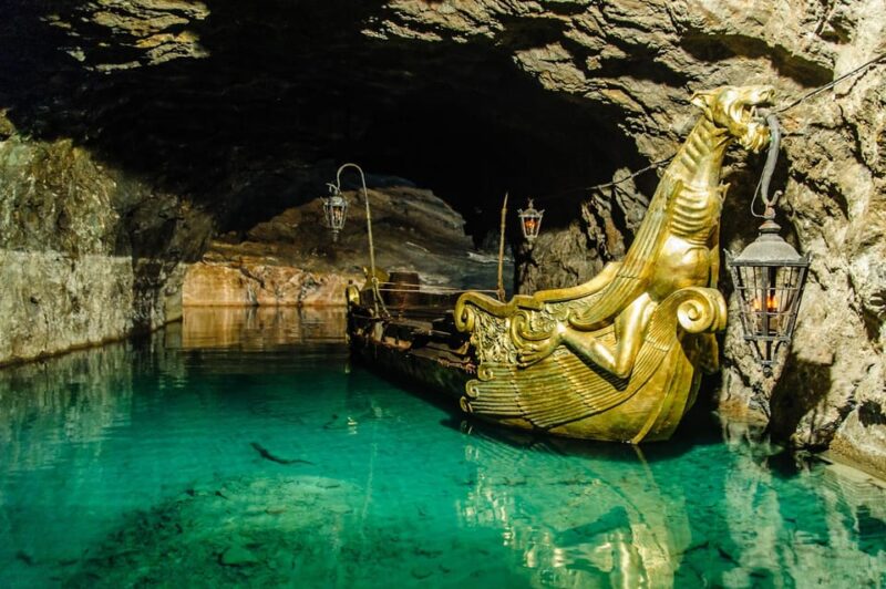 Vienna: Vienna Woods Tour with Underground Lake and Wine - Explore the Vienna Woods, Lichtenstein Castle, and Underground Lake for $125